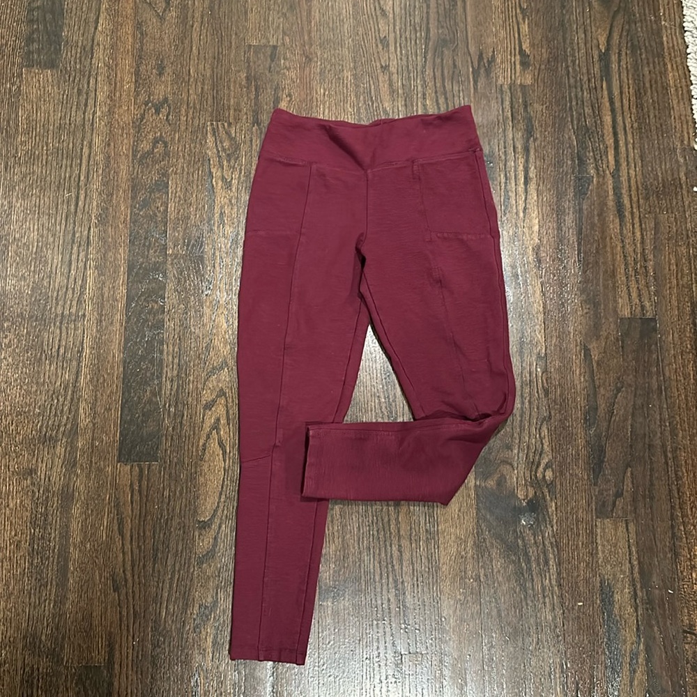 MUDD maroon legging size M